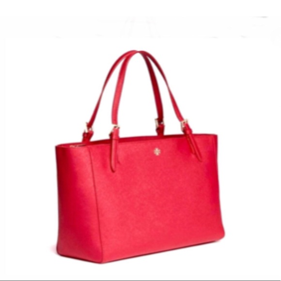 Tory Burch Handbags - Authentic Tory Burch large red tote handbag